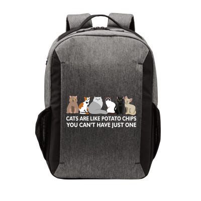 Cats Are Like Potato Chips Vector Backpack