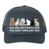 Cats Are Like Potato Chips Yupoong Adult 5-Panel Trucker Hat