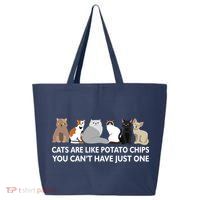 Cats Are Like Potato Chips 25L Jumbo Tote
