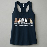Cats Are Like Potato Chips Womens Tank Top