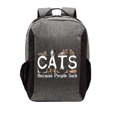 Cats Because People Suck Vector Backpack