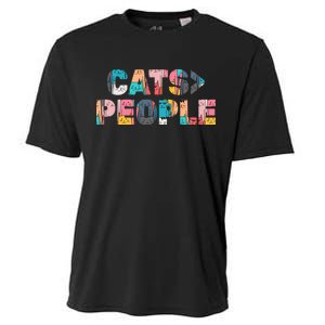 Cats Greater Than People Cooling Performance Crew T-Shirt