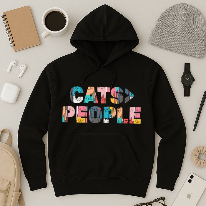 Cats Greater Than People Hoodie