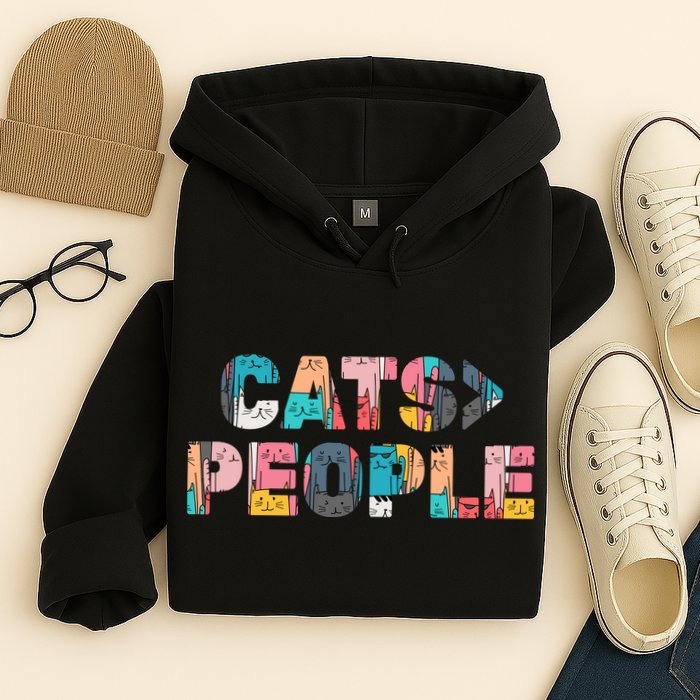 Cats Greater Than People Hoodie