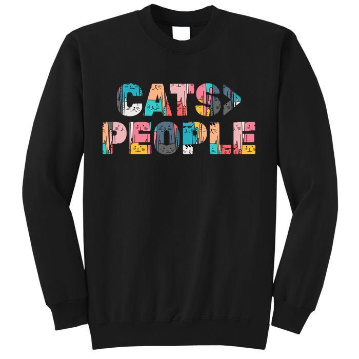 Cats Greater Than People Sweatshirt