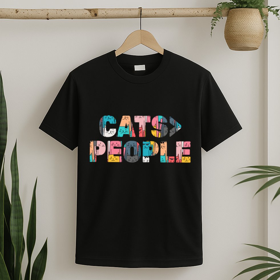 Cats Greater Than People T-Shirt