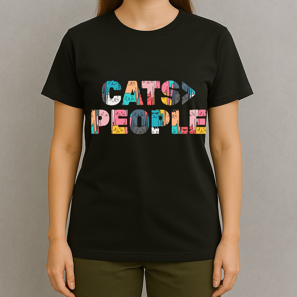 Cats Greater Than People T-Shirt