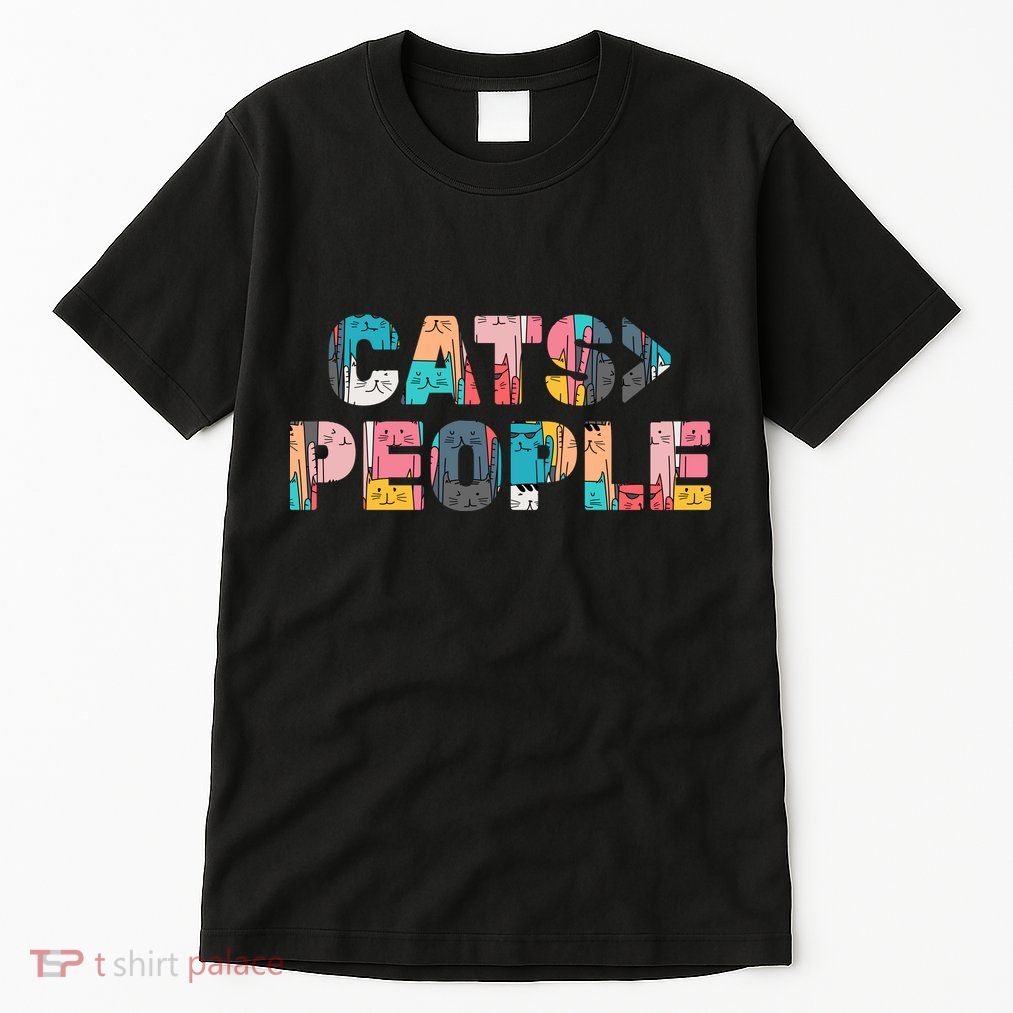 Cats Greater Than People Tall T-Shirt
