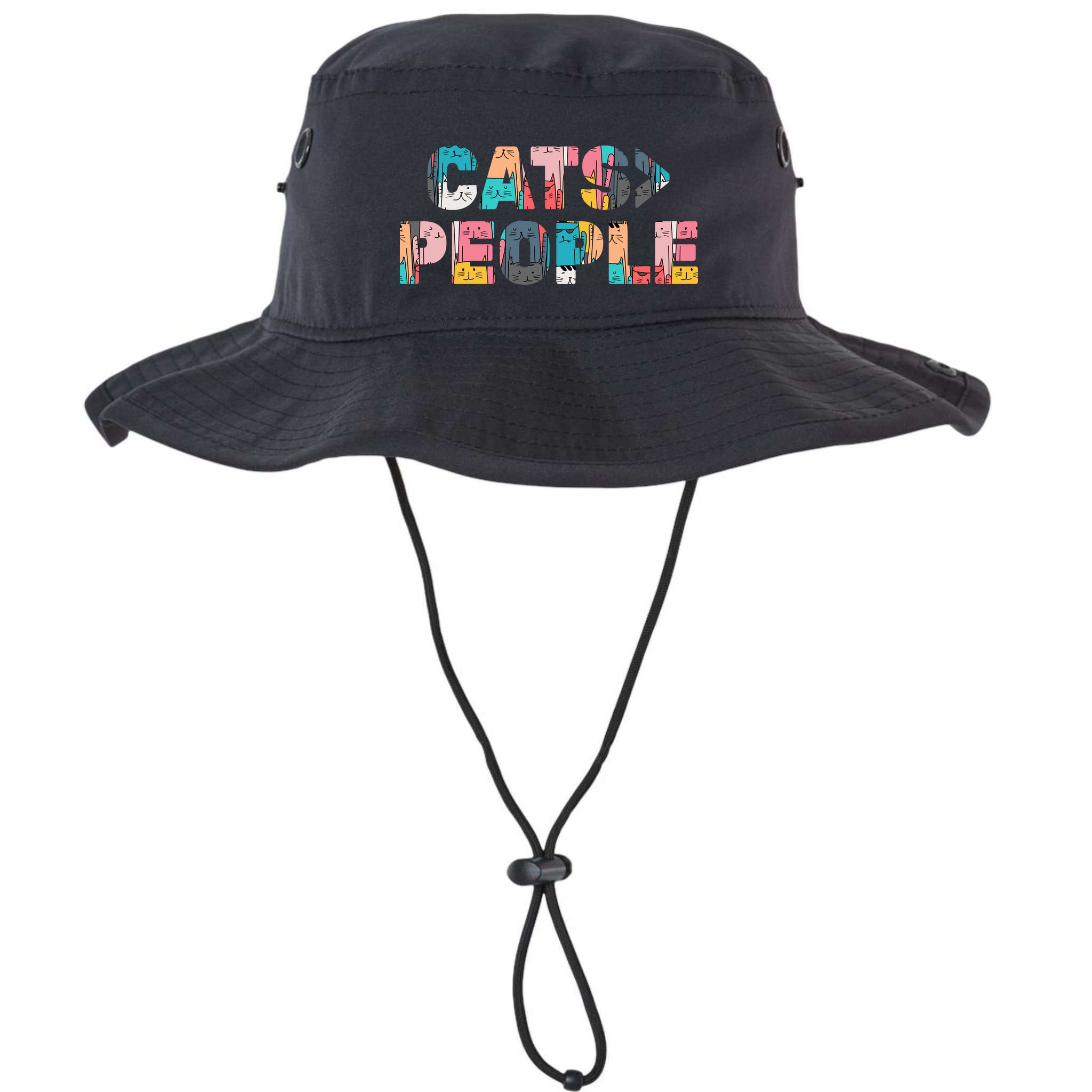 Cats Greater Than People Bucket Hat