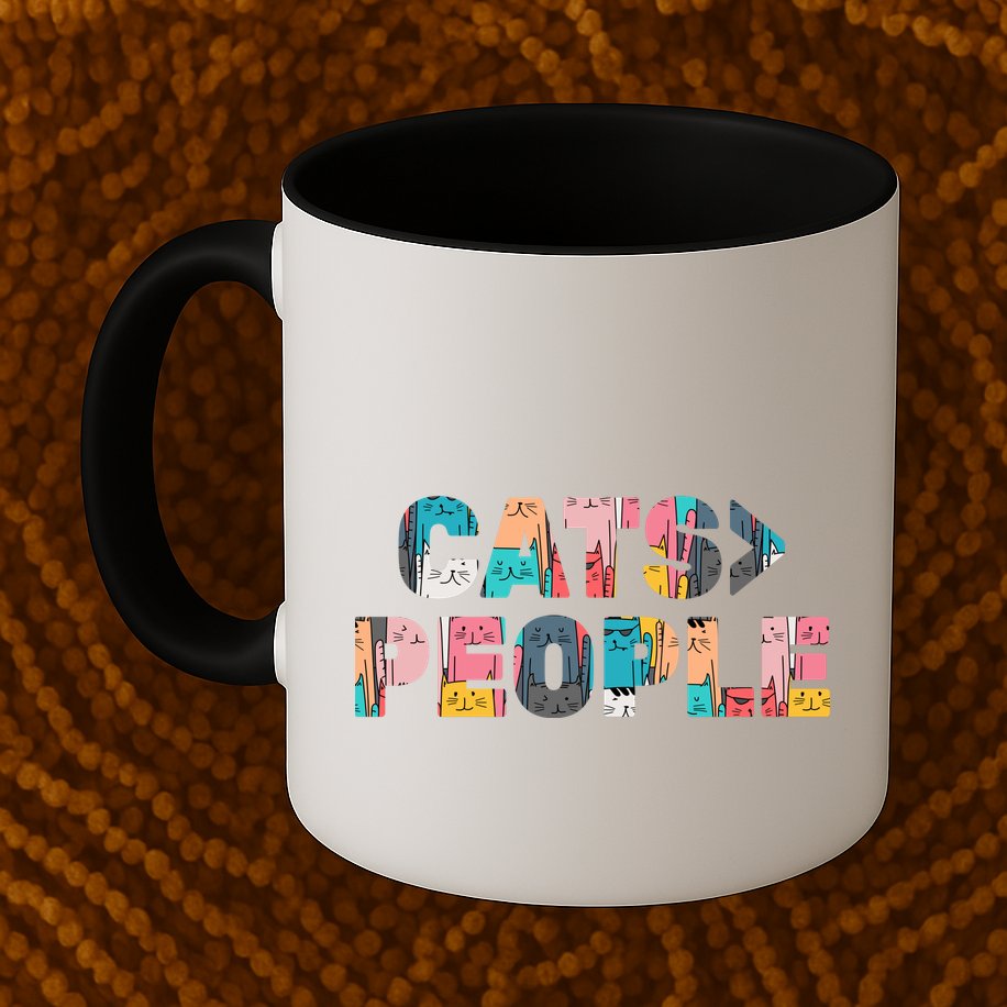 Cats Greater Than People Mug