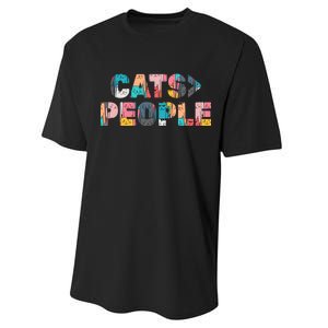 Cats Greater Than People Performance Sprint T-Shirt