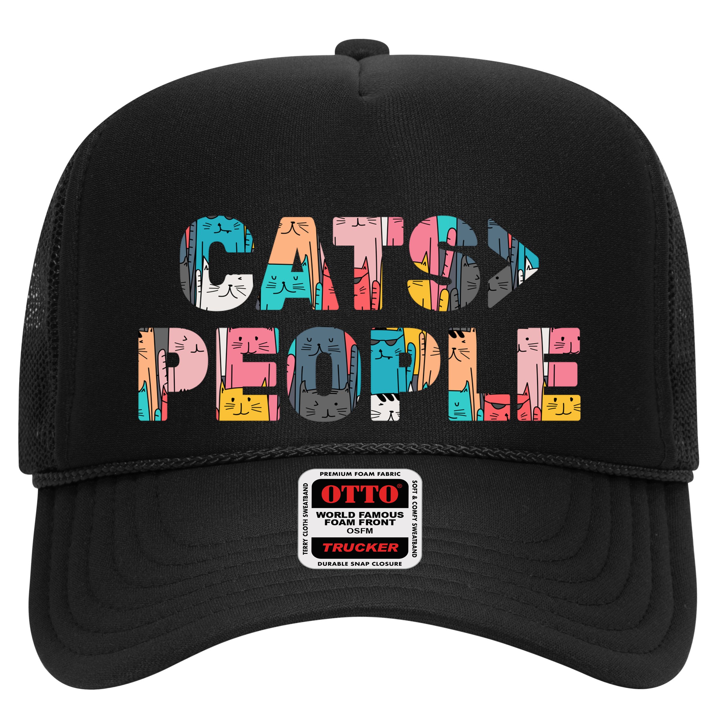 Cats Greater Than People Hat