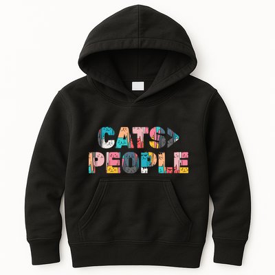 Cats Greater Than People Kids Hoodie