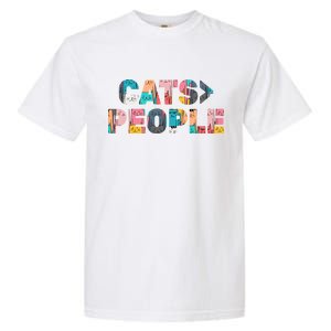 Cats Greater Than People Garment-Dyed Heavyweight T-Shirt