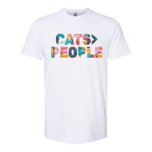 Cats Greater Than People Softstyle CVC T-Shirt