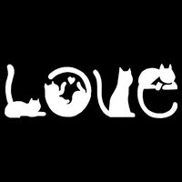 Cats Love Logo Bag