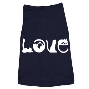 Cats Love Logo Doggie Tank