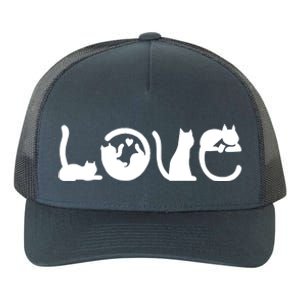 Cats Love Logo Yupoong Adult 5-Panel Trucker Hat