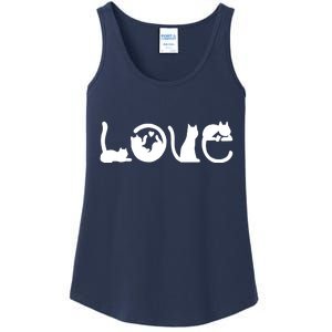 Cats Love Logo Ladies Essential Tank