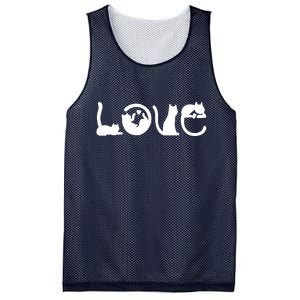 Cats Love Logo Mesh Reversible Basketball Jersey Tank