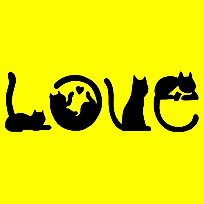 Cats Love Logo Button