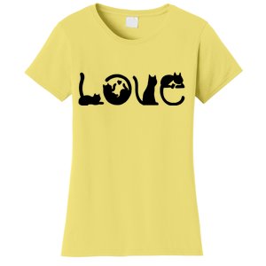 Cats Love Logo Women's T-Shirt