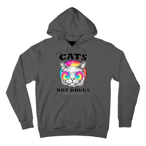 Cats Not Drugs Ok Sometimes Drugs Hoodie