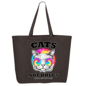 Cats Not Drugs Ok Sometimes Drugs 25L Jumbo Tote