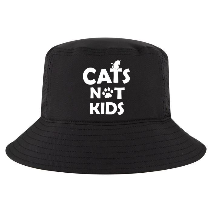Cats Not Kids Cool Comfort Performance Bucket Hat