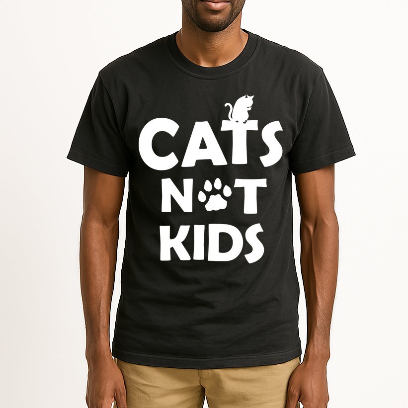 Cats Not Kids Tall T-Shirt