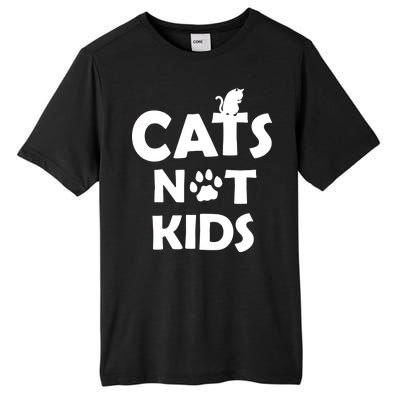 Cats Not Kids Tall Fusion ChromaSoft Performance T-Shirt