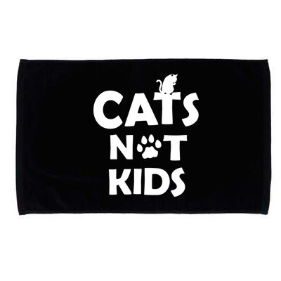 Cats Not Kids Microfiber Hand Towel