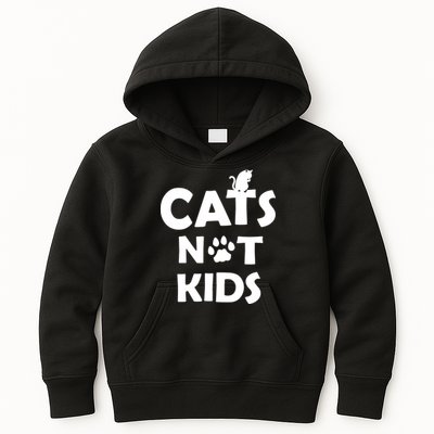 Cats Not Kids Kids Hoodie