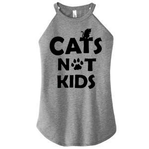 Cats Not Kids Women's Perfect Tri Rocker Tank