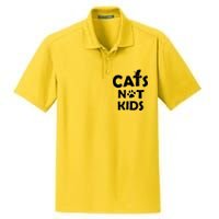 Cats Not Kids Dry Zone Grid Polo