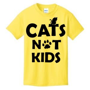 Cats Not Kids Kids T-Shirt