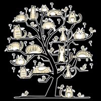 Cats On Trees Bucket Hat