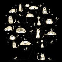 Cats On Trees 16oz Travel Tumbler