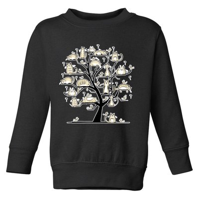 Cats On Trees Toddler Sweatshirt