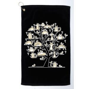 Cats On Trees Platinum Collection Golf Towel