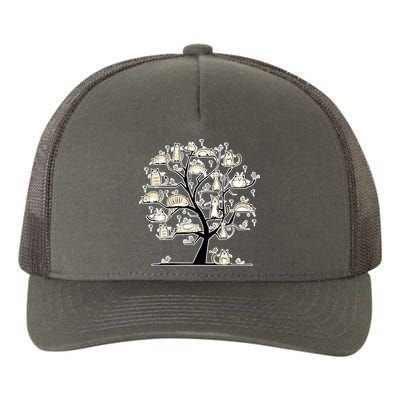 Cats On Trees Yupoong Adult 5-Panel Trucker Hat