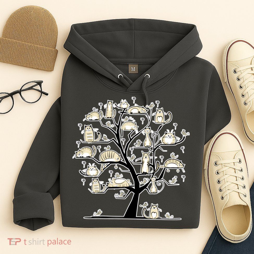 Cats On Trees Hoodie