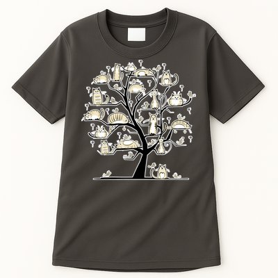 Cats On Trees Tall T-Shirt
