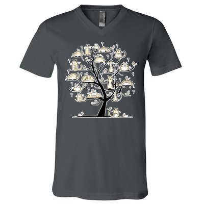 Cats On Trees V-Neck T-Shirt