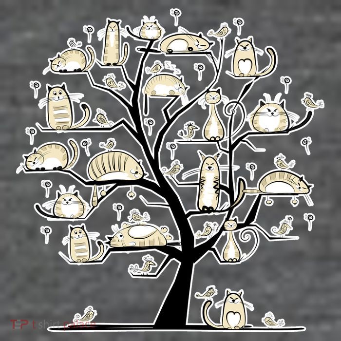 Cats On Trees Sustainable Knit Beanie