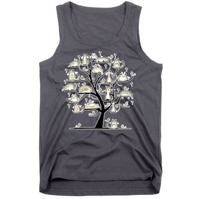 Cats On Trees Tank Top