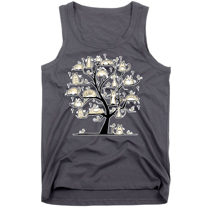 Cats On Trees Tank Top