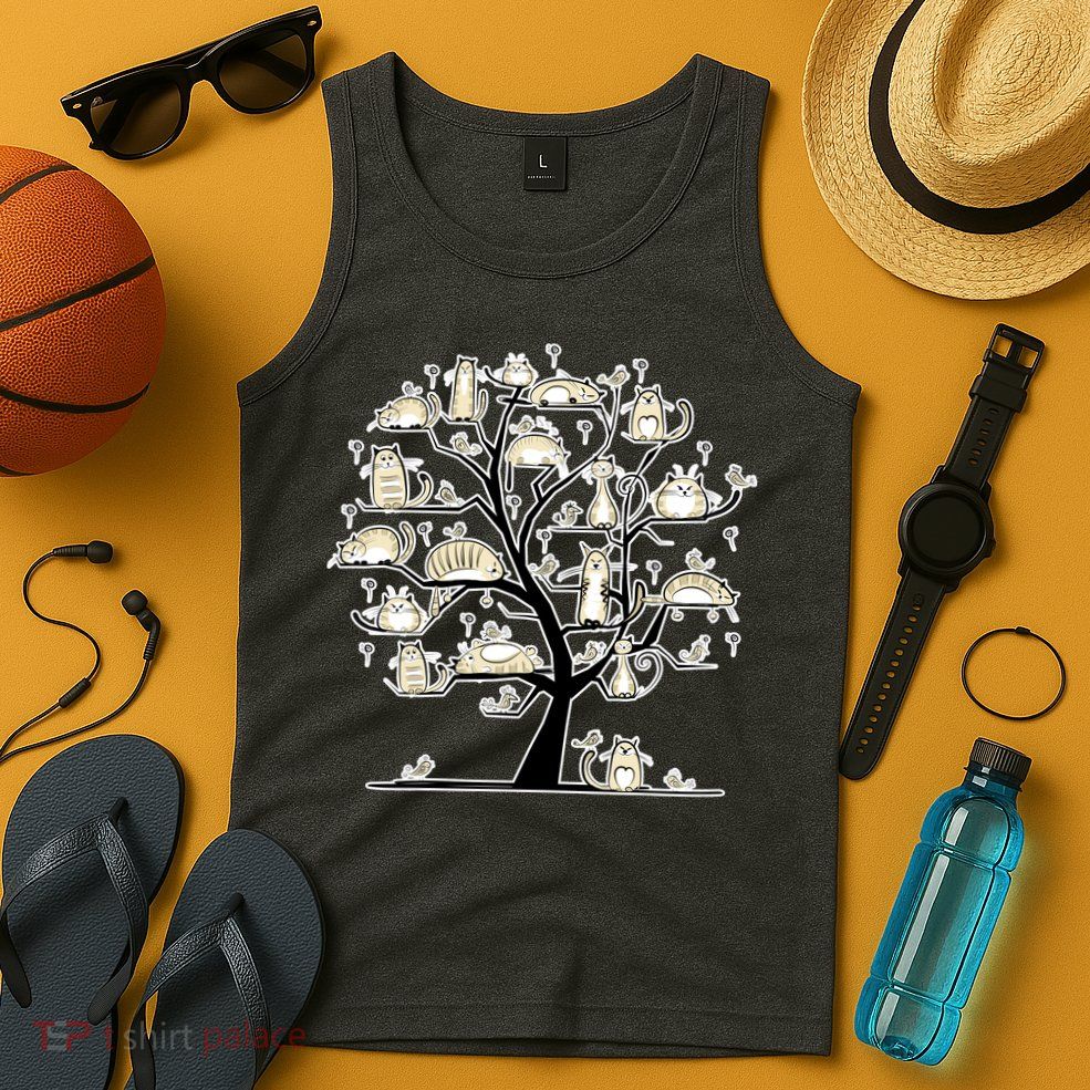 Cats On Trees Tank Top