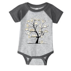 Cats On Trees Infant Baby Jersey Bodysuit