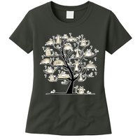 Cats On Trees Womens T-Shirt
